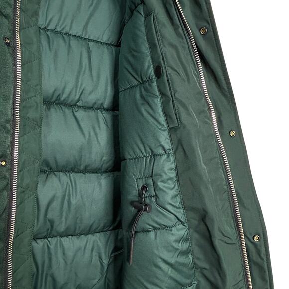 Everlane The ReNew Long Parka Coat Sacrab Green Men's Medium NWT Primaloft - Picture 12 of 16